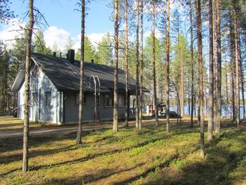 Фото номера Коттедж с 2 спальнями Дома для отпуска Sininen Hetki Cottage г. Куусамо 8